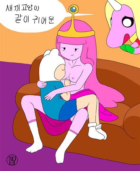 Rule 34 Adventure Time Coldfusion Finn The Human Lady Rainicorn Princess Bubblegum 906194