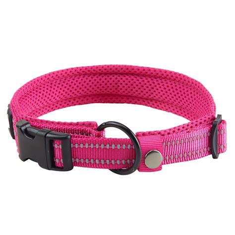 Truelove Reflective Dog Collar With Plastic Clip In Buckle High Grade