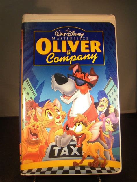 Walt Disney Oliver And Company Vhs Vhs Movie Tape Vintage