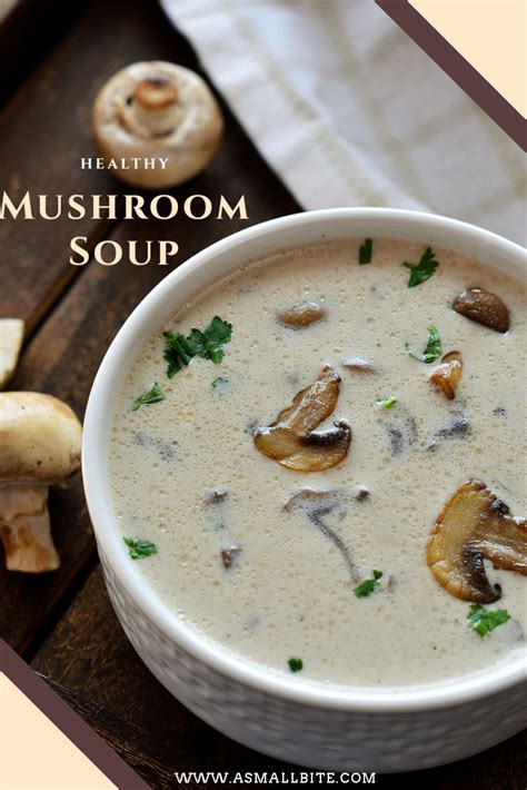 Healthy Mushroom Soup Recipe | Mushroom soup recipes, Soup recipes ...