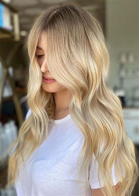 Golden Blonde Hair Colors For Long Hair To Show Off In 2020 Everyday