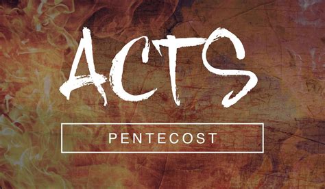 Acts 2 Pentecost Ignite Network