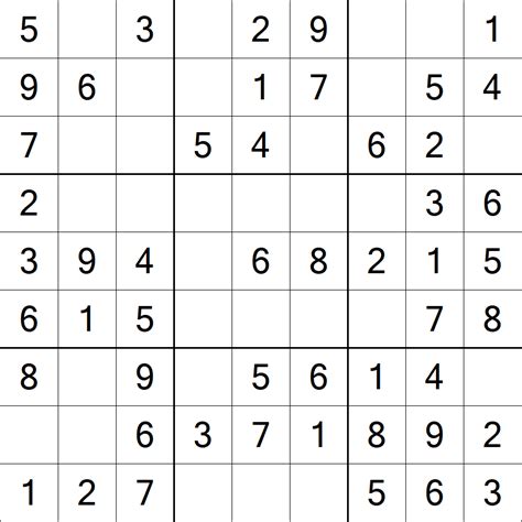 Very Easy Printable Sudoku Printable World Holiday