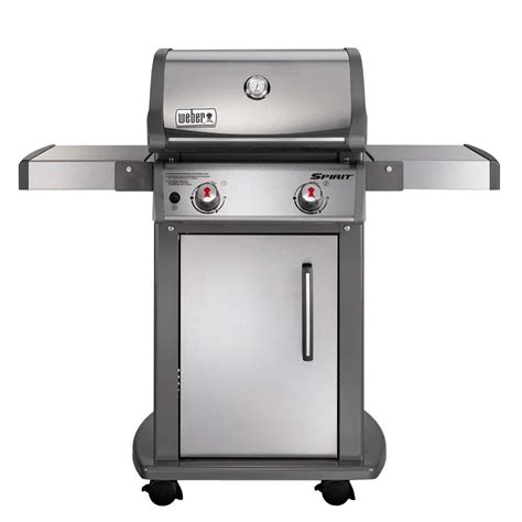 Weber Spirit S 210 2 Burner Propane Gas Grill In Stainless Steel With