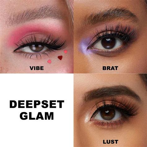 Deep Set Glam Eyelashes Bundle Lashes And Liner Deep Set Eyes Makeup