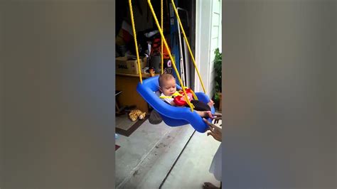 jayden s first swing ride at alyssa s youtube