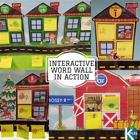 A True Interactive Phonics Word Wall The K Files Word Wall