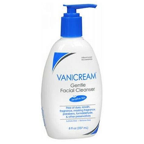 Vanicream Gentle Facial Cleanser For Sensitive Skin 8 Oz By Vanicream