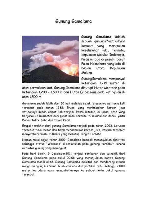 Contoh Kliping Bencana Alam Di Indonesia Imagesee