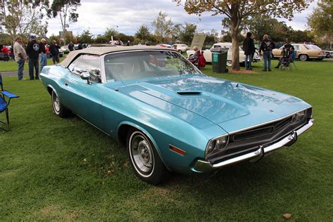1971 Dodge Challenger Convertible Turquoise Q5 The Chall Flickr