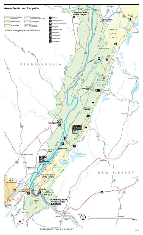 Delaware Water Gap Maps Just Free Maps Period
