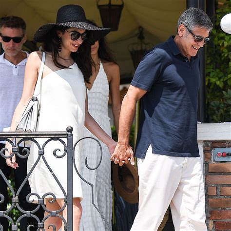 How George And Amal Clooney Do Date Night In Italy In 2022 Amal