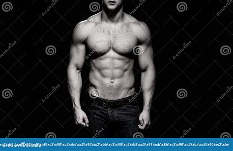 Hombre Atractivo Cuerpo Desnudo Var N Desnudo Fuerte Sirve Culturista Hombres Musculares