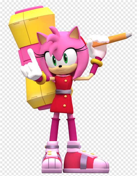 Amy Rose Sonic Boom Fire And Ice Sonic And Sega All Stars Racing Metal