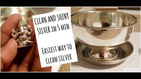 How To Clean Silver Easy And Fast Polish Silver Pooja Items At Home