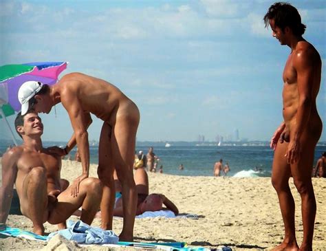 Sportsman Bulge Naked Beach