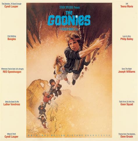 The Goonies Original Motion Picture Soundtrack Compilation By
