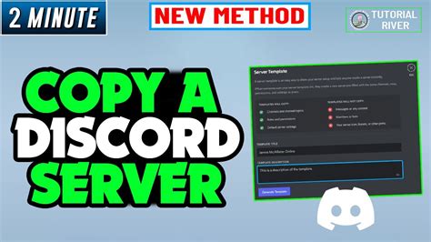 How To Copy A Discord Server Easy Steps Youtube