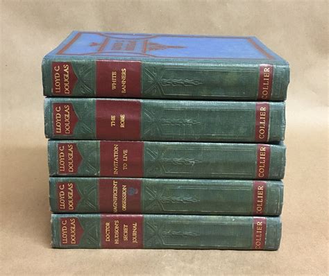 Set Of 5 Lloyd C Douglas Books Vintage Hardcover Books Etsy