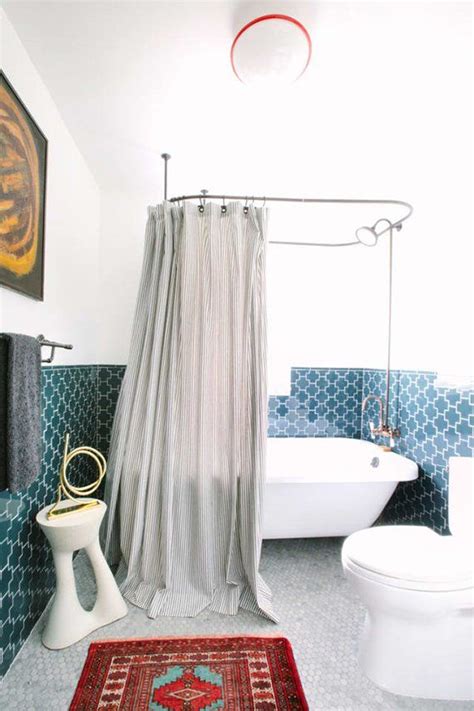 I'm thinking of getting it. Color Trend: Peacock Blue | Bathroom design trends, Modern ...