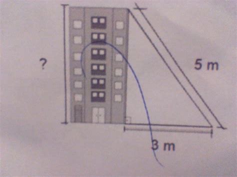 Determine A Altura Do Prédio Da Figura Seguinte