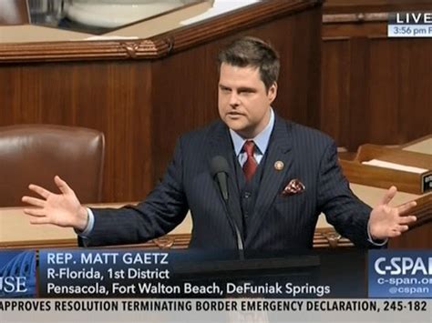 GOP Rep Gaetz Doubles Down On Cohen Tweet In House Floor Speech Does He Lie To His Own Family