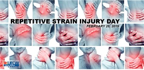 February 28 Is Repetitive Strain Injury Day Ufcw Canada Local 1006a