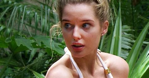 I M A Celeb S Helen Flanagan Branded Bimbo With Big Boobs In First