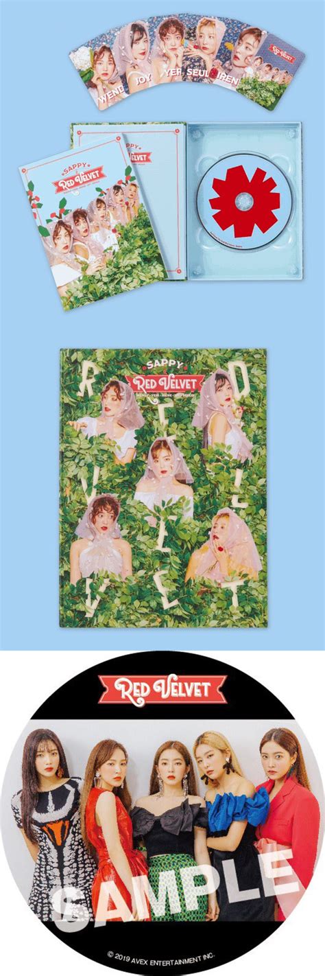 red velvet japan 2nd mini album sappy album packaging details r kpop
