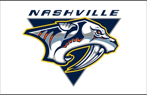 Nashville Predators Logo Jersey Logo National Hockey League Nhl