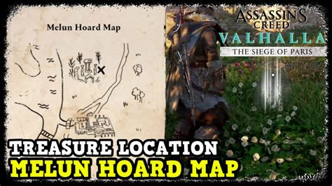 Melun Hoard Map Treasure Location In Ac Valhalla The Siege Of Paris