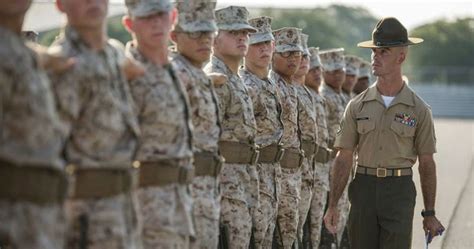 Shining boots and maintaining your uniform. United States Marine Corps Drill Instructor Creed | United ...