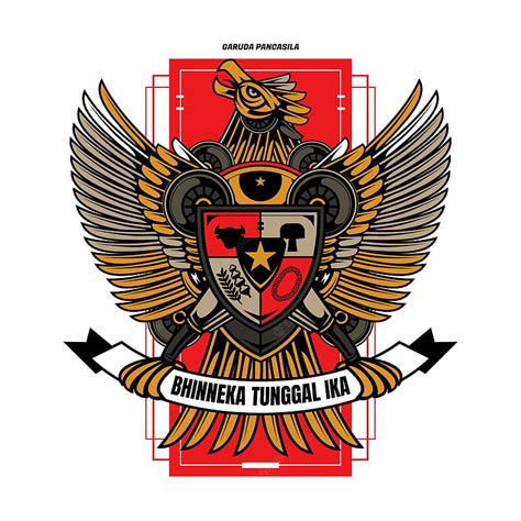 Indonesian Independence Day Vector Design Images Garuda Pancasila Logo The Best Porn Website