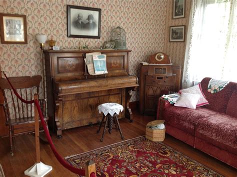 The Piano In This Gorgeous Front Parlor Of The Conductors House And