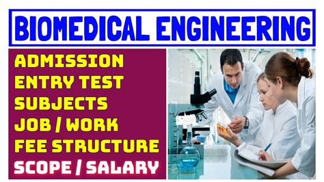 Biomedical Engineering Bme Scope Of Biomedical Engineering Salary