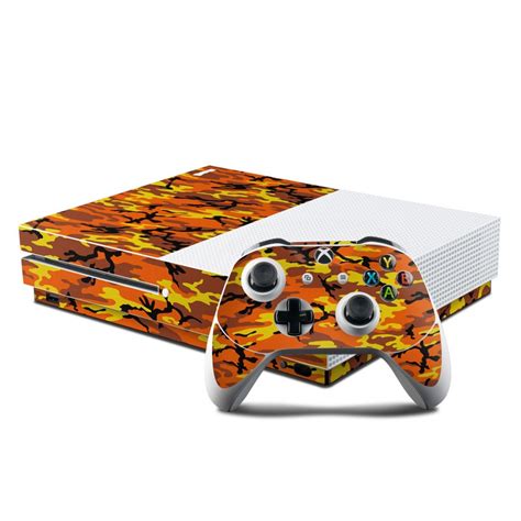 Orange Camo Xbox One S Skin Istyles