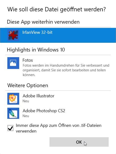 Windows 10 Standard Apps Festlegen Teil 3
