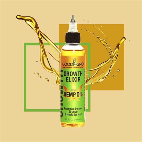 Reach New Lengths With Our Growth Elixir Made With Hemp Seed Oil The