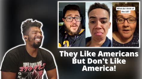 American Reacts To What Do Non Americans Think Of Americans Part 1 Youtube