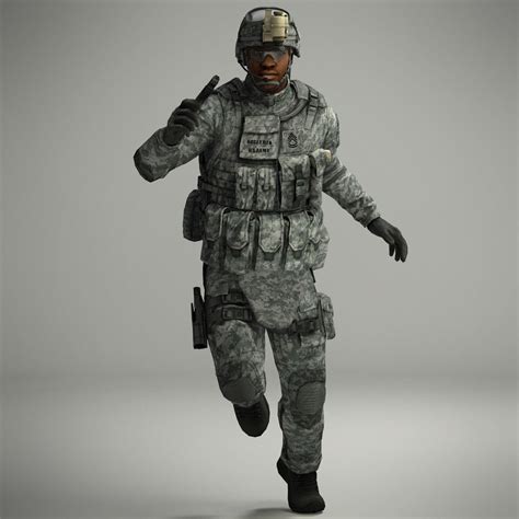 5 Awesome Army Soldier 3d Model Free Download Sweet Mockup