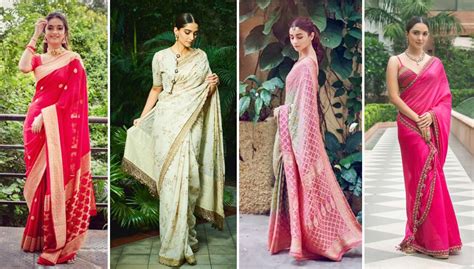Trending Coloured Sarees That Will Light Up Your Look This Diwali Red
