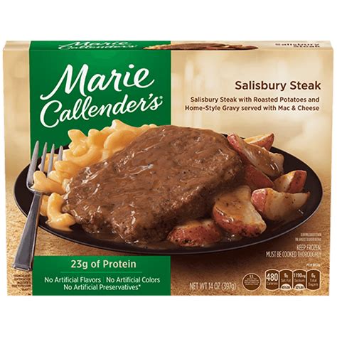From chicken pot pie in a golden flakey crust to oven roasted turkey breast. Frozen Dinners | Marie Callender's | Salisbury steak ...