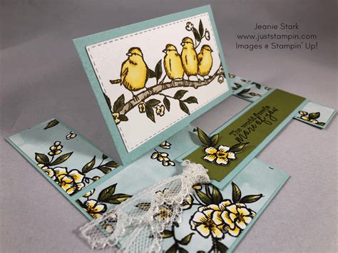 Impossible Fun Fold Card Tutorial Just Stampin