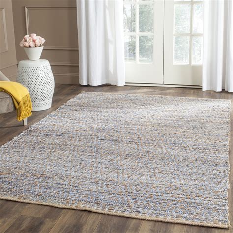 Beachcrest Home Palm Coast Hand Woven Naturalblue Area Rug And Reviews