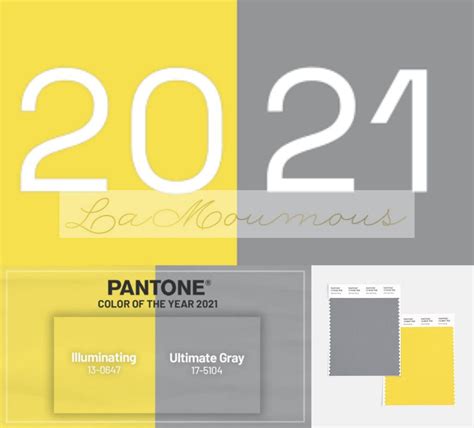 Pantone Color Of The Year Ultimate Gray And Illuminating Lamoumous