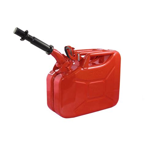 Wavian Gas Can 10 Liter Red Woodcraft