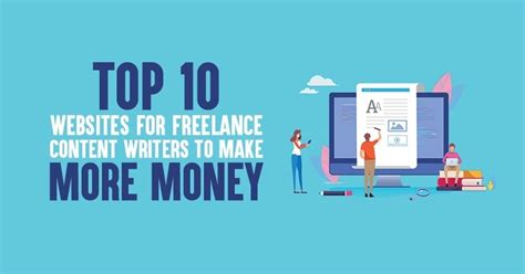 Top 10 Websites For Freelance Content Writers To Make More Money