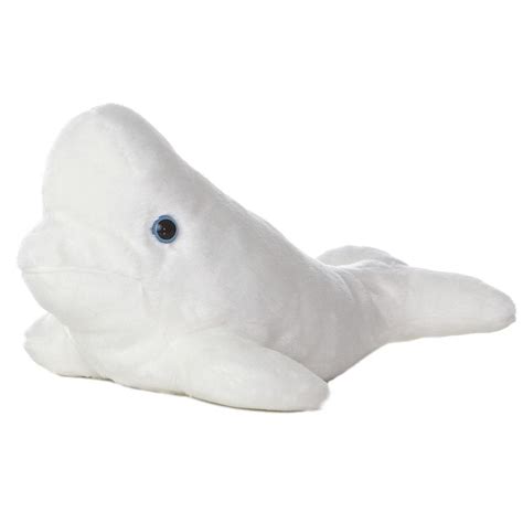 Cute And Cuddly Plush That Is 14in Tall Whale Stuffed Animal Beluga