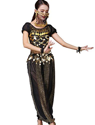 Deluxe Black Harem Dancer Costumes Best Deluxe Black Harem Dancer