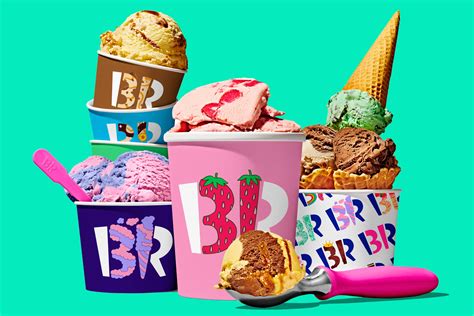 Baskin Robbins Refreshes Visual Brand Identity Br Flavors Baskin